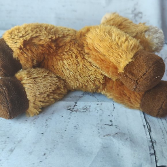 Aurora Toro Bull Flopsie Plush Stuffed Animal Toy Texas Longhorn 8" - Picture 4 of 6